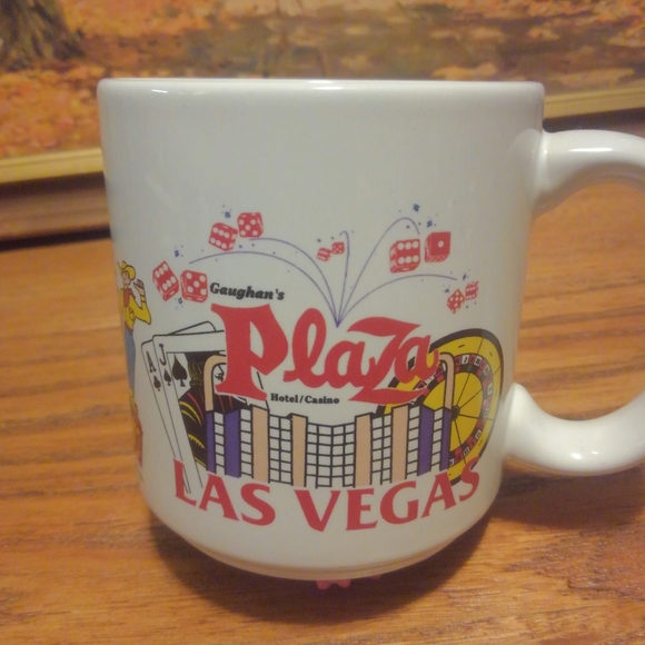 Fremont Street ☕ Plaza Downtown Las Vegas Nevada Coffee Mug 🔥 Awesome Detail 💎 - Picture 2 of 12